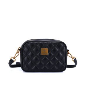 women minimalist quilted pu leather crossbody bag ecb49